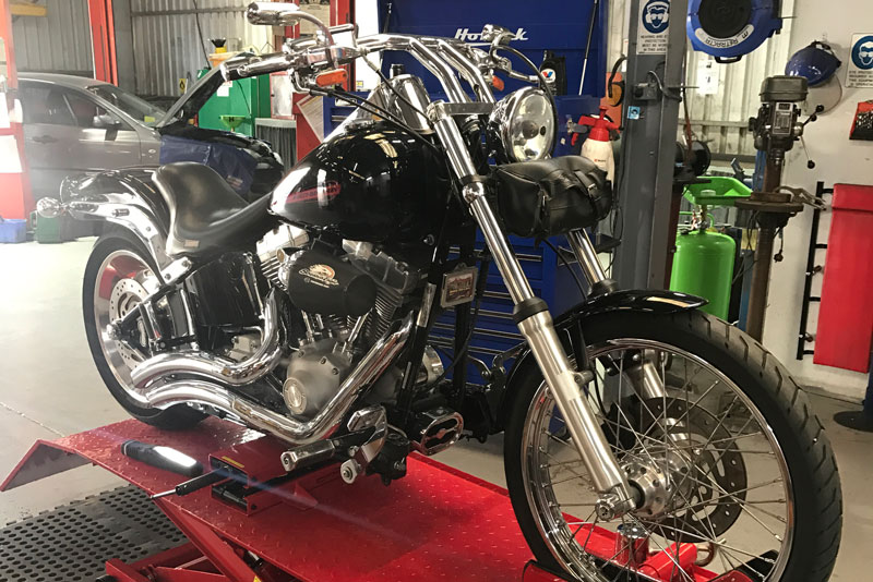 motorbike servicing