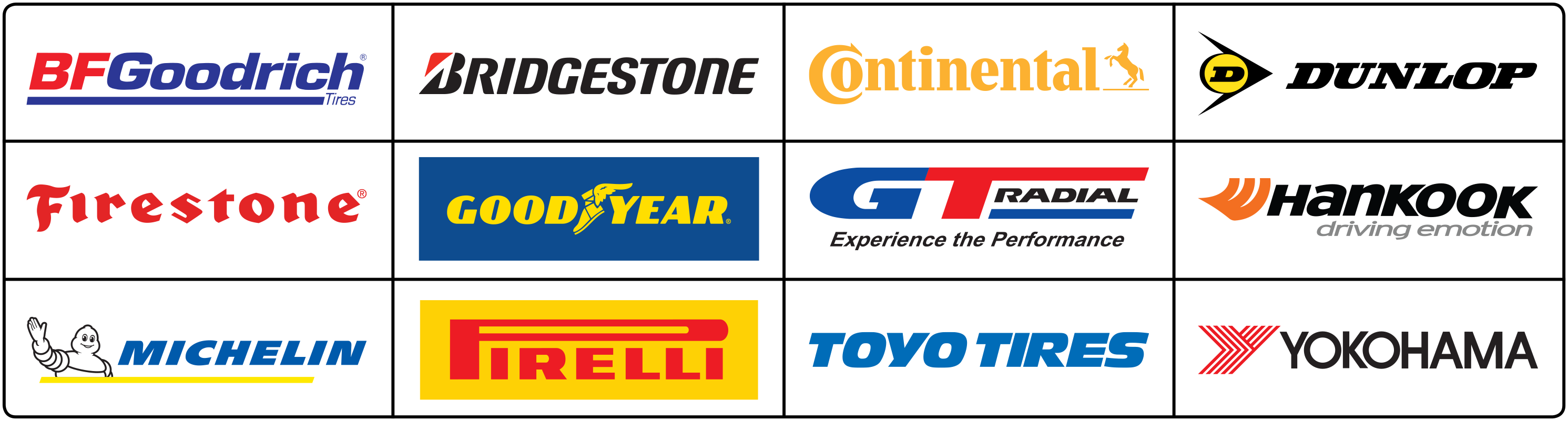 tyre brands